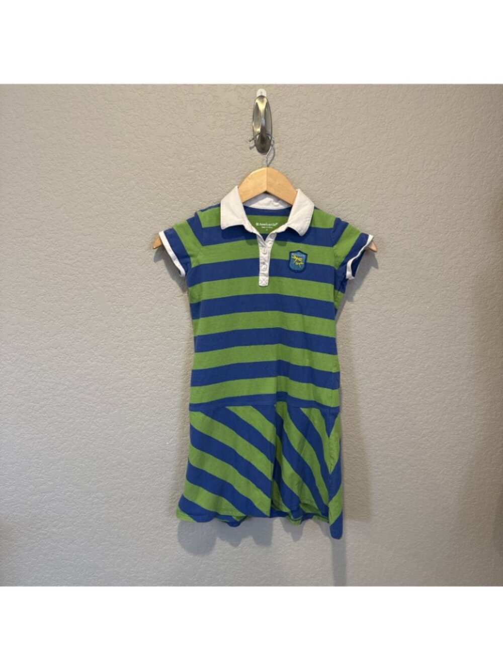 American Girl Dress Like Your Doll Lanie Rugby Outfit For Girls Size 10 Collared - Picture 2 of 11